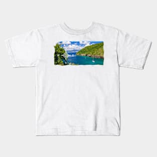 Tropical Lagoon Kids T-Shirt